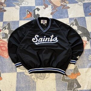Vintage St. Paul saints starter pullover jacket